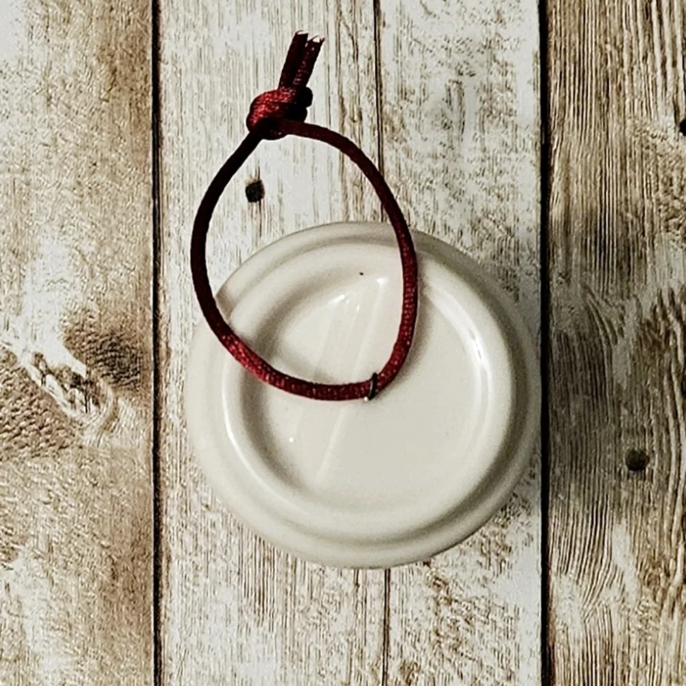Starbucks Porcelain Red Cup Ornament
